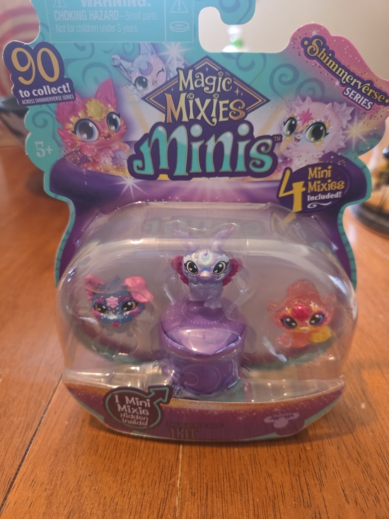 Other - Magic Mixies Minis Shimmervese 4-Pack - Purple, Pink, Orange